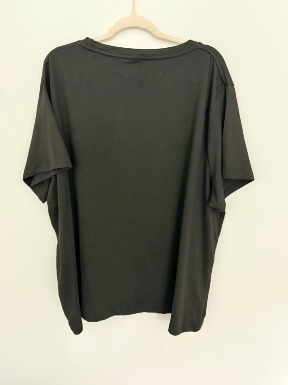 SHEIN Black Tee with Colorful NANA Letters super soft- size 5XL
